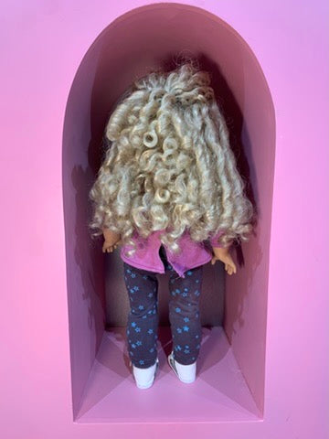 Muñeca American Girl Truly Me rubia rizada larga – 18” | Pre-Loved