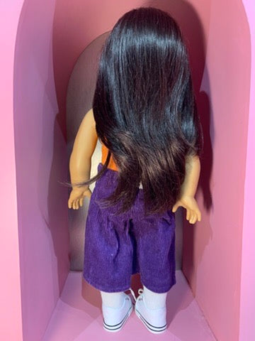 Muñeca American Girl Truly Me 18” – Cabello Castaño Oscuro | Pre-Loved