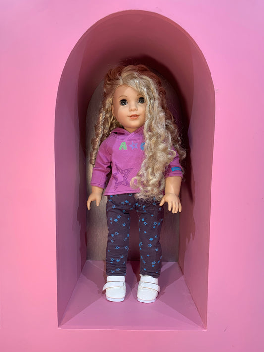 Muñeca American Girl Truly Me rubia rizada larga – 18” | Pre-Loved