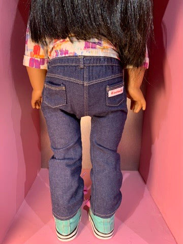 American Girl Truly Me Doll – Long Dark Hair | 18” Pre-Loved