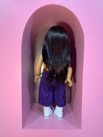 Muñeca American Girl Truly Me 18” – Cabello Castaño Oscuro | Pre-Loved