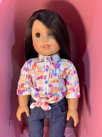 American Girl Truly Me Doll – Long Dark Hair | 18” Pre-Loved