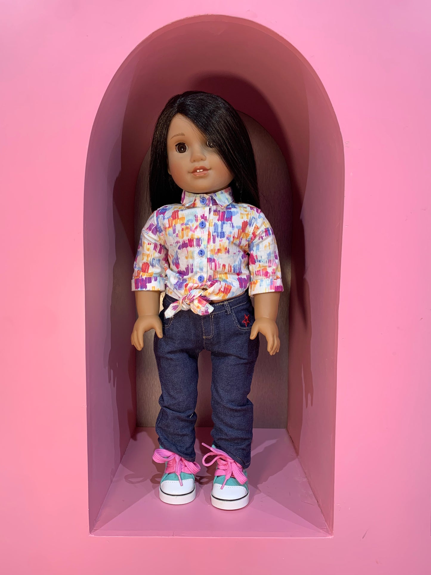 American Girl Truly Me Doll – Long Dark Hair | 18” Pre-Loved