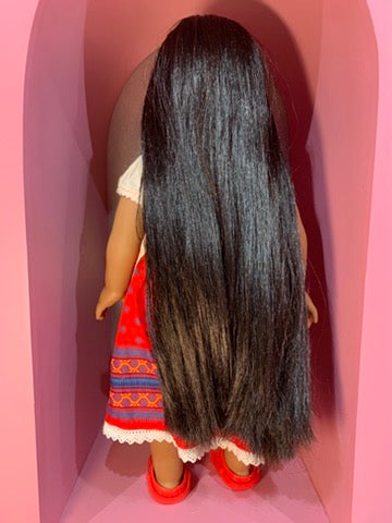 American Girl Truly Me Doll – Long Dark Hair & Brown Eyes | 18” Pre-Loved