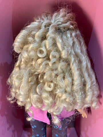 Muñeca American Girl Truly Me rubia rizada larga – 18” | Pre-Loved