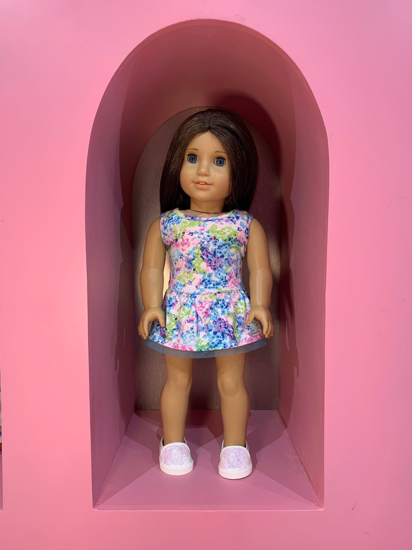 Muñeca American Girl Truly Me cabello castaño ojos azules – 18” | Pre-Loved