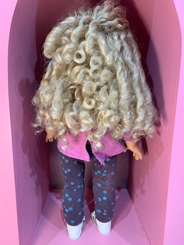 Muñeca American Girl Truly Me rubia rizada larga – 18” | Pre-Loved