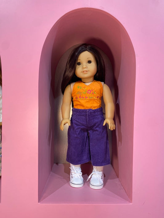 Muñeca American Girl Truly Me 18” – Cabello Castaño Oscuro | Pre-Loved